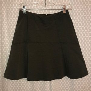 Olive green skirt